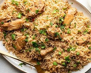 Organic Chicken Yakhni Pulao