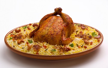 Chicken Roasts With Rice For 30 People (Chicken Mandi)